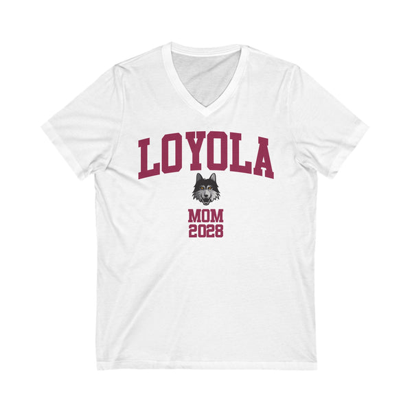 LUC Class of 2028 MOM V-Neck Tee