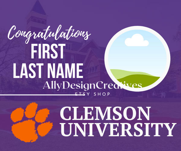 3 Clemson Digital Template