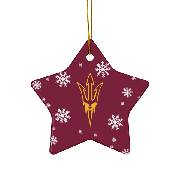 ASU Ceramic Ornaments