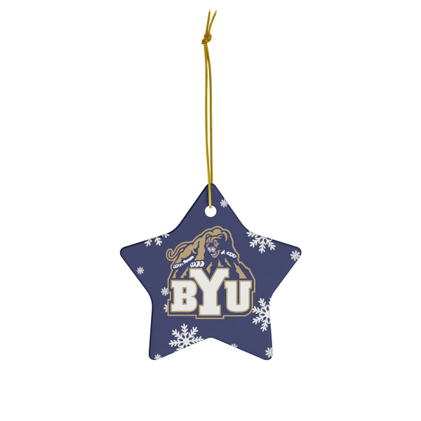 BYU Ceramic Ornaments