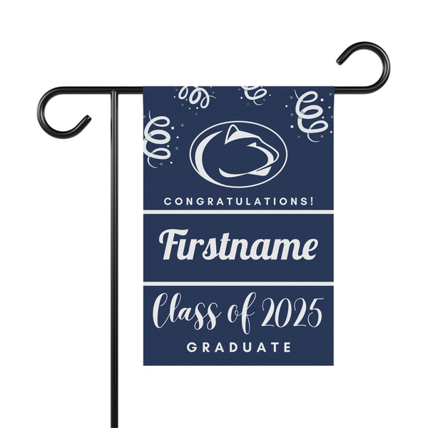 Personalized PSU 2025 Graduate Yard Flag