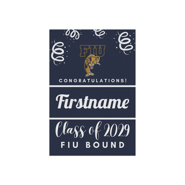 Personalized FIU 2029 Yard Flag