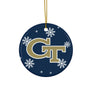 Georgia Tech Ceramic Ornaments