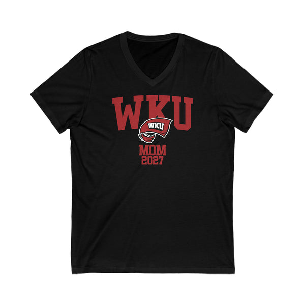 WKU Class of 2027 MOM V-Neck Tee