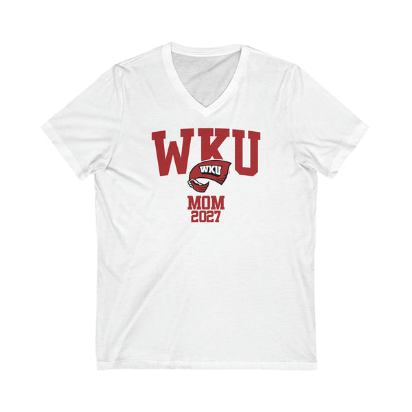 WKU Class of 2027 MOM V-Neck Tee