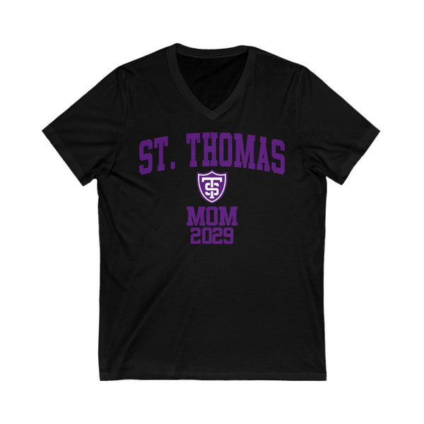 St. Thomas 2029 MOM V-Neck Tee