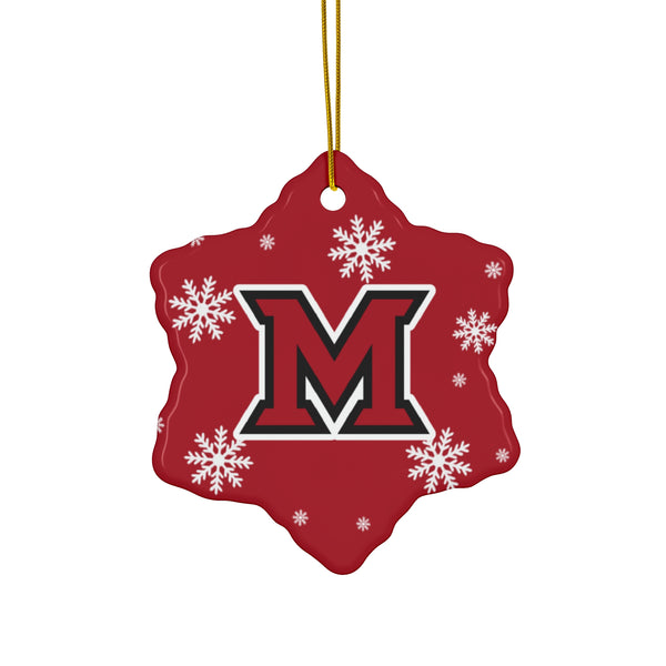 Miami University Ceramic Ornaments