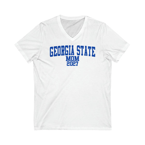 Georgia State Class of 2027 MOM V-Neck Tee