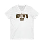 Brown Class of 2027 MOM V-Neck Tee