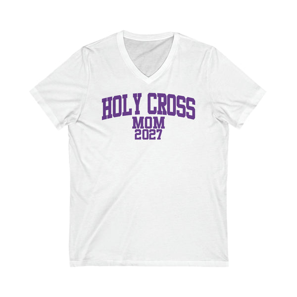 Holy Cross Class of 2027 MOM V-Neck Tee