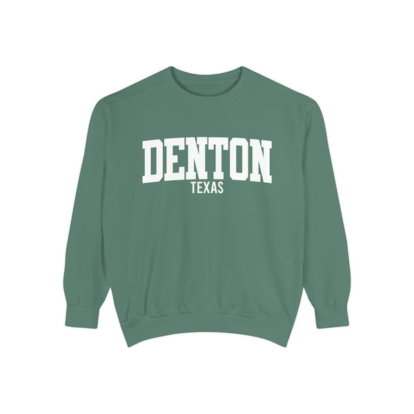 Denton Texas Comfort Colors Sweatshirt