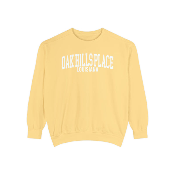 Oak Hills Place Louisiana Comfort Colors Sweatshirt