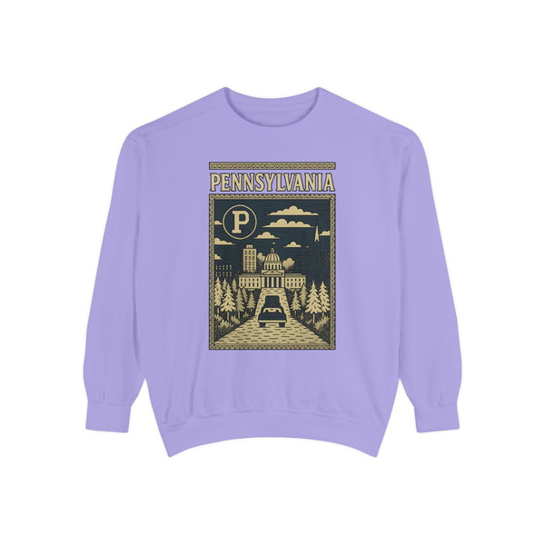 Pennsylvania Vibes Comfort Colors Sweatshirt