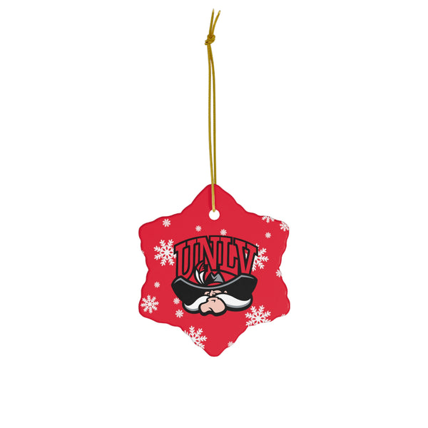 UNLV Ceramic Ornaments