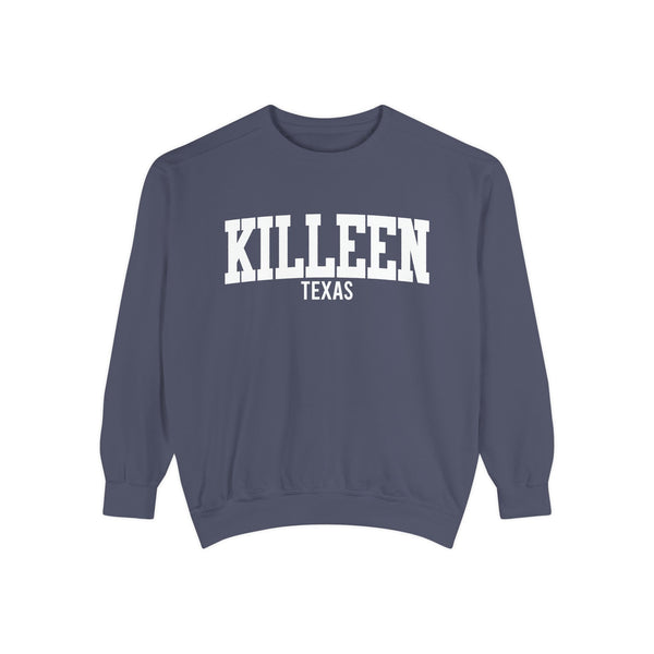 Killeen Texas Comfort Colors Sweatshirt