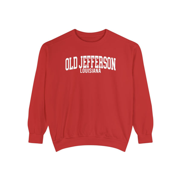 Old Jefferson Louisiana Comfort Colors Sweatshirt