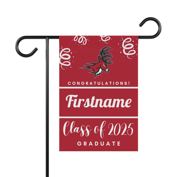 Personalized Fairfield 2025 Graduate Yard Flag