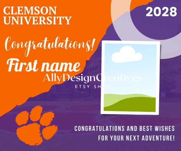 3 Clemson Digital Template
