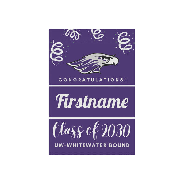 Personalized UWW 2030 Yard Flag