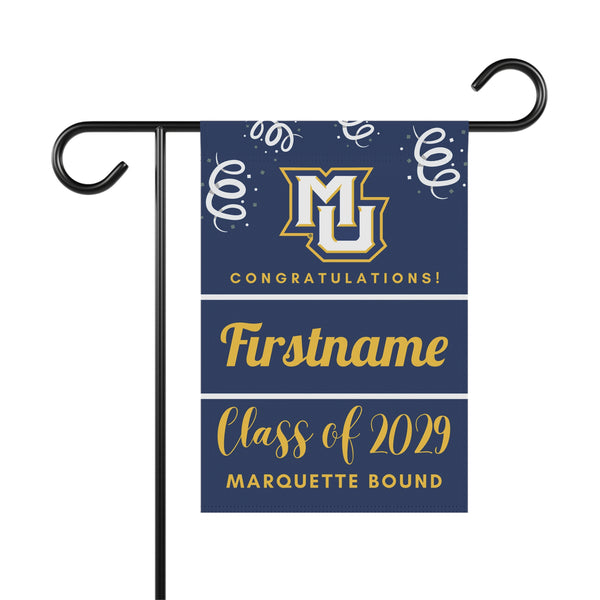 Personalized Marquette 2029 Yard Flag