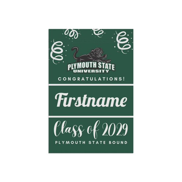 Personalized Plymouth State 2029 Yard Flag