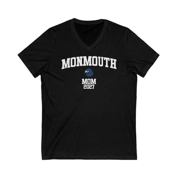 Monmouth Class of 2027 MOM V-Neck Tee