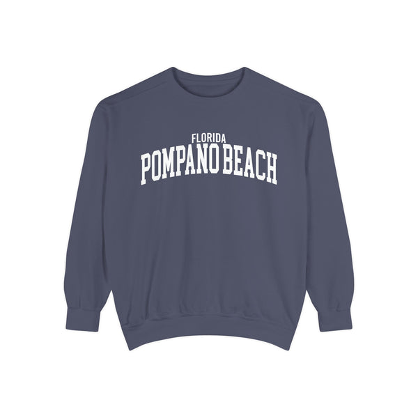 Pompano Beach Florida Comfort Colors Sweatshirt