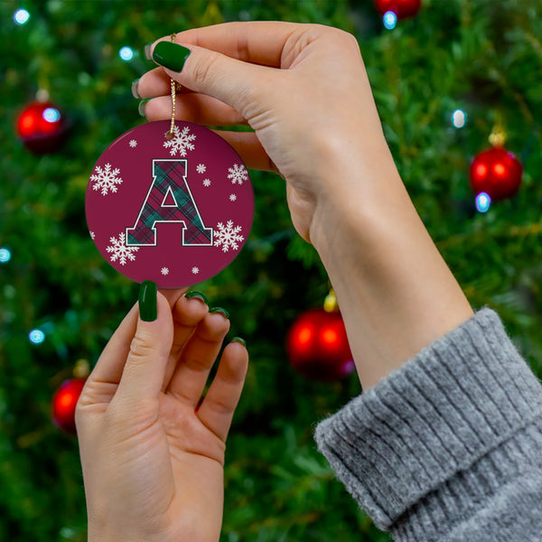 Alma College Ceramic Ornaments