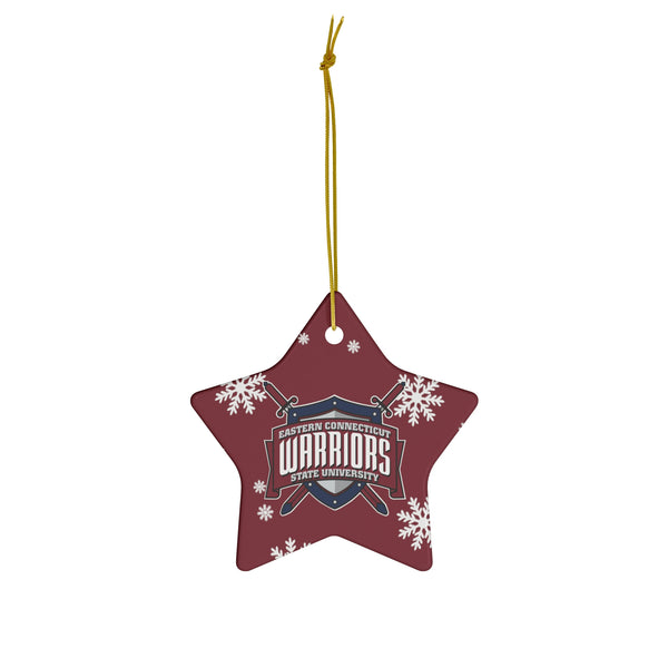 ECSU Ceramic Ornaments