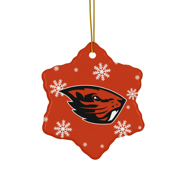 Oregon State Ceramic Ornaments