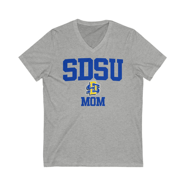 SDSU MOM V-Neck Tee