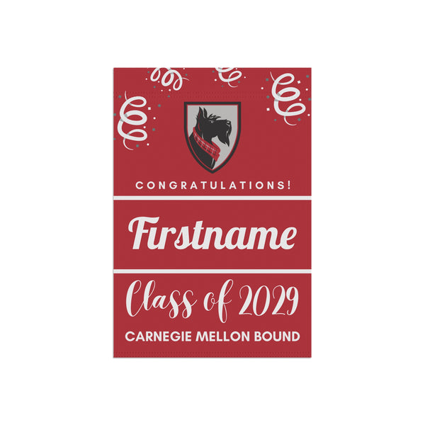Personalized Carnegie Mellon 2029 Yard Flag