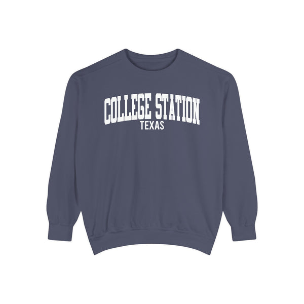 College Station Texas Comfort Colors Sweatshirt