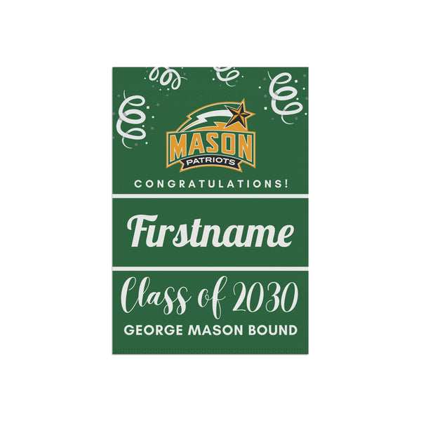 Personalized GMU 2030 Yard Flag