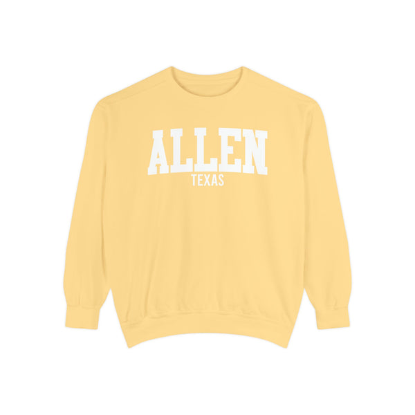 Allen Texas Comfort Colors Sweatshirt
