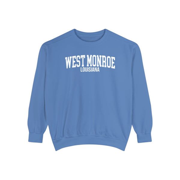 West Monroe Louisiana Comfort Colors Sweatshirt
