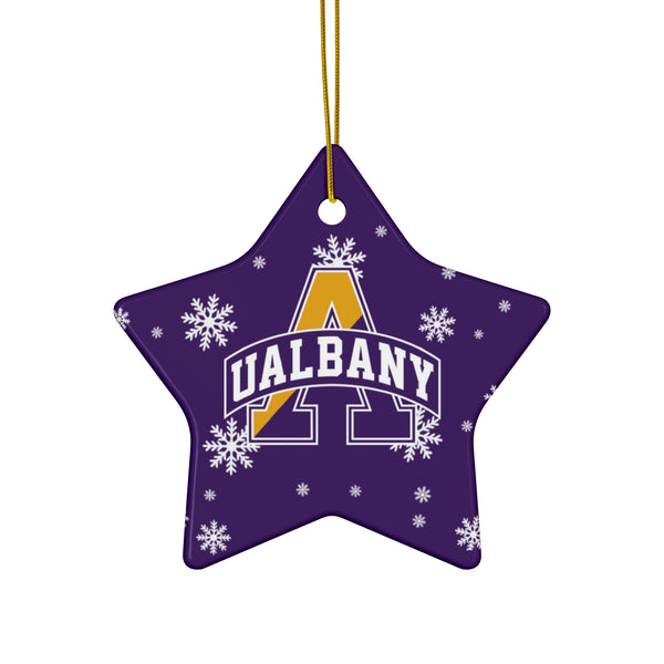 UAlbany Ceramic Ornaments