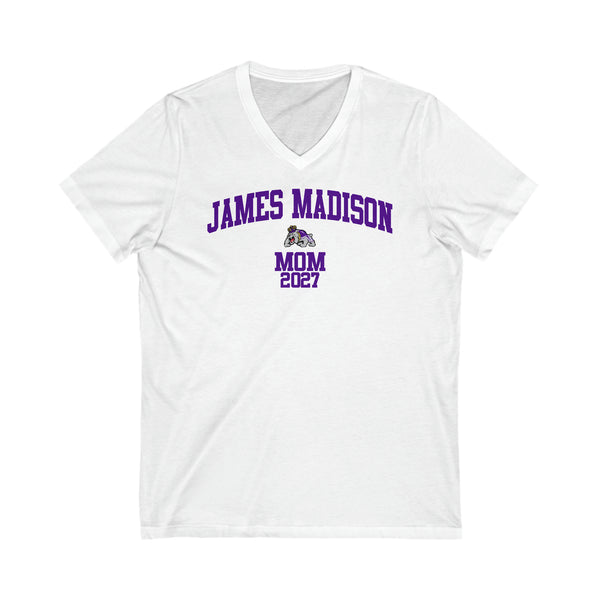JMU Class of 2027 MOM V-Neck Tee