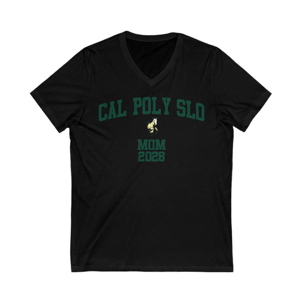 Cal Poly SLO Class of 2028 MOM V-Neck Tee
