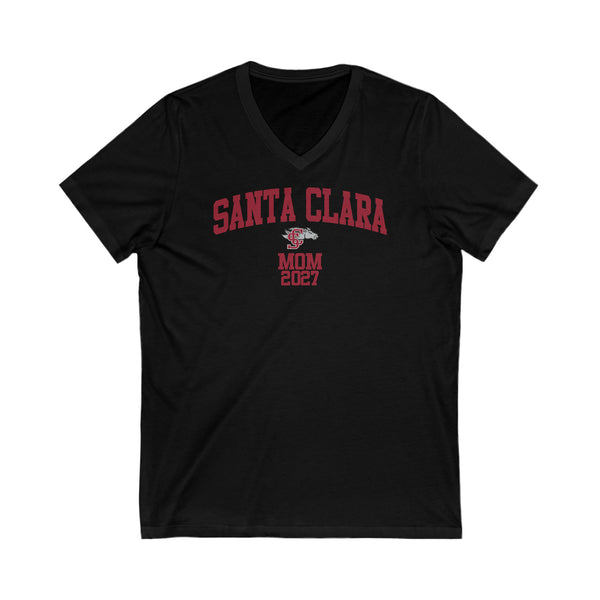 Santa Clara Class of 2027 MOM V-Neck Tee