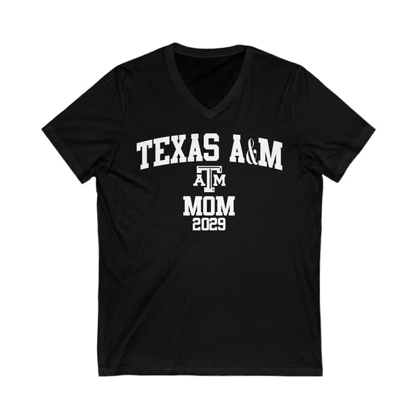 TAMU 2029 MOM V-Neck Tee