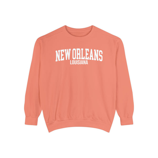 New Orleans Louisiana Comfort Colors Sweatshirt