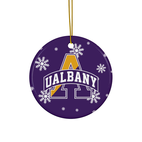 UAlbany Ceramic Ornaments