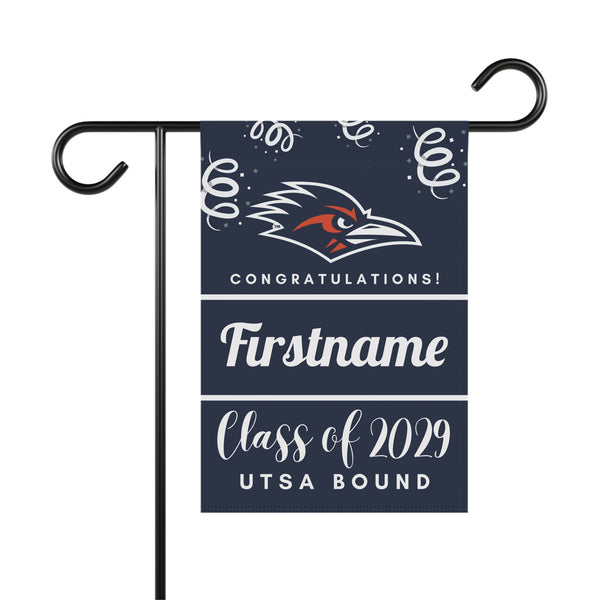 Personalized UTSA 2029 Yard Flag