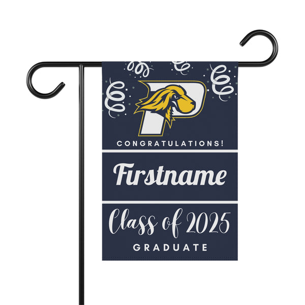 Personalized Pace 2025 Graduate Yard Flag