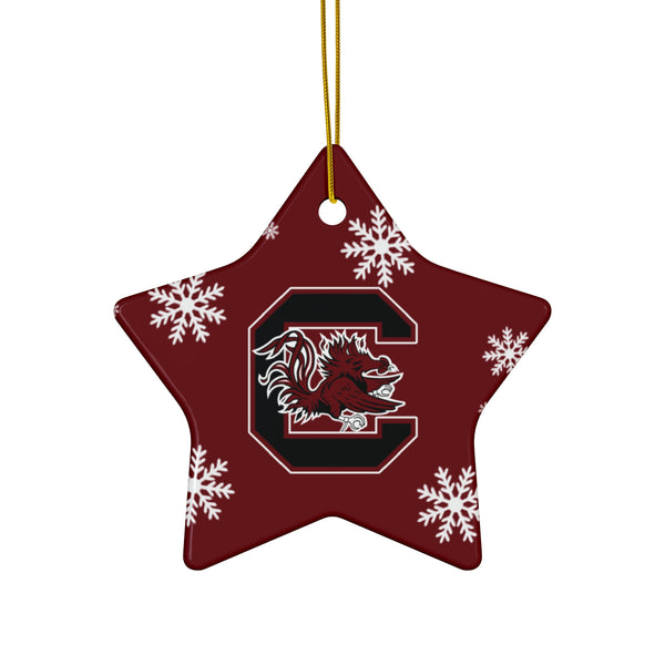 South Carolina Ceramic Ornaments