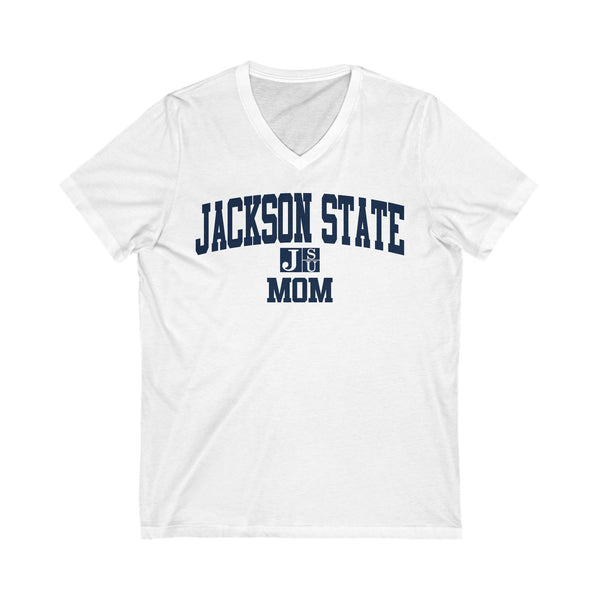 Jackson State MOM V-Neck Tee