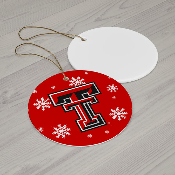 Texas Tech Ceramic Ornaments