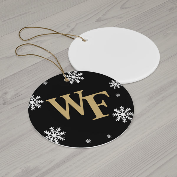 Wake Forest Ceramic Ornaments