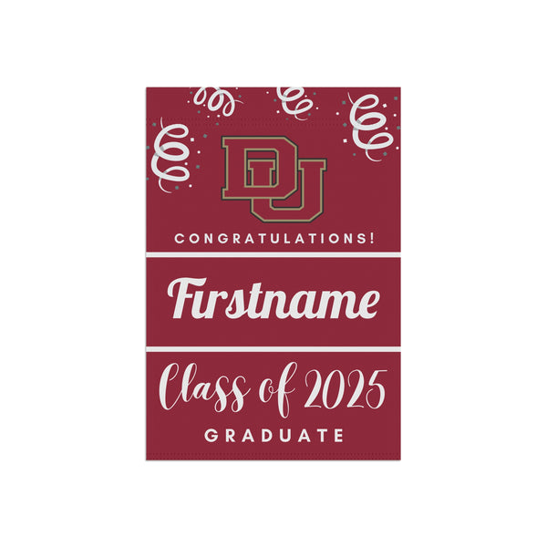 Personalized Denver 2025 Graduate Yard Flag